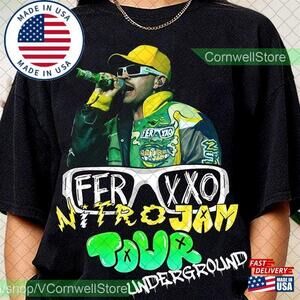 Ferxxo  Tour Shirt Feliz Feid North America For Fan T-Shirt